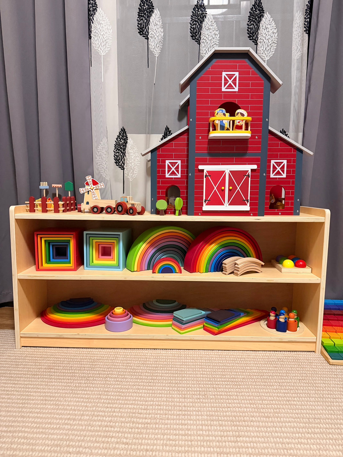 Montessori Open Shelf