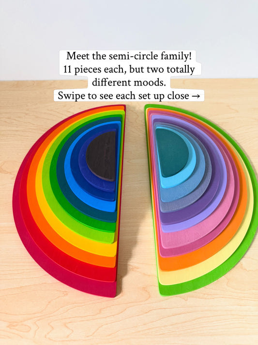 WOODEN SEMI-CIRCLE