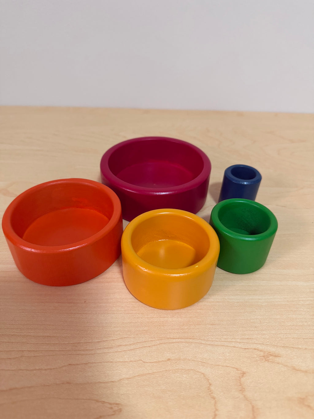 Wood Nesting Bowls