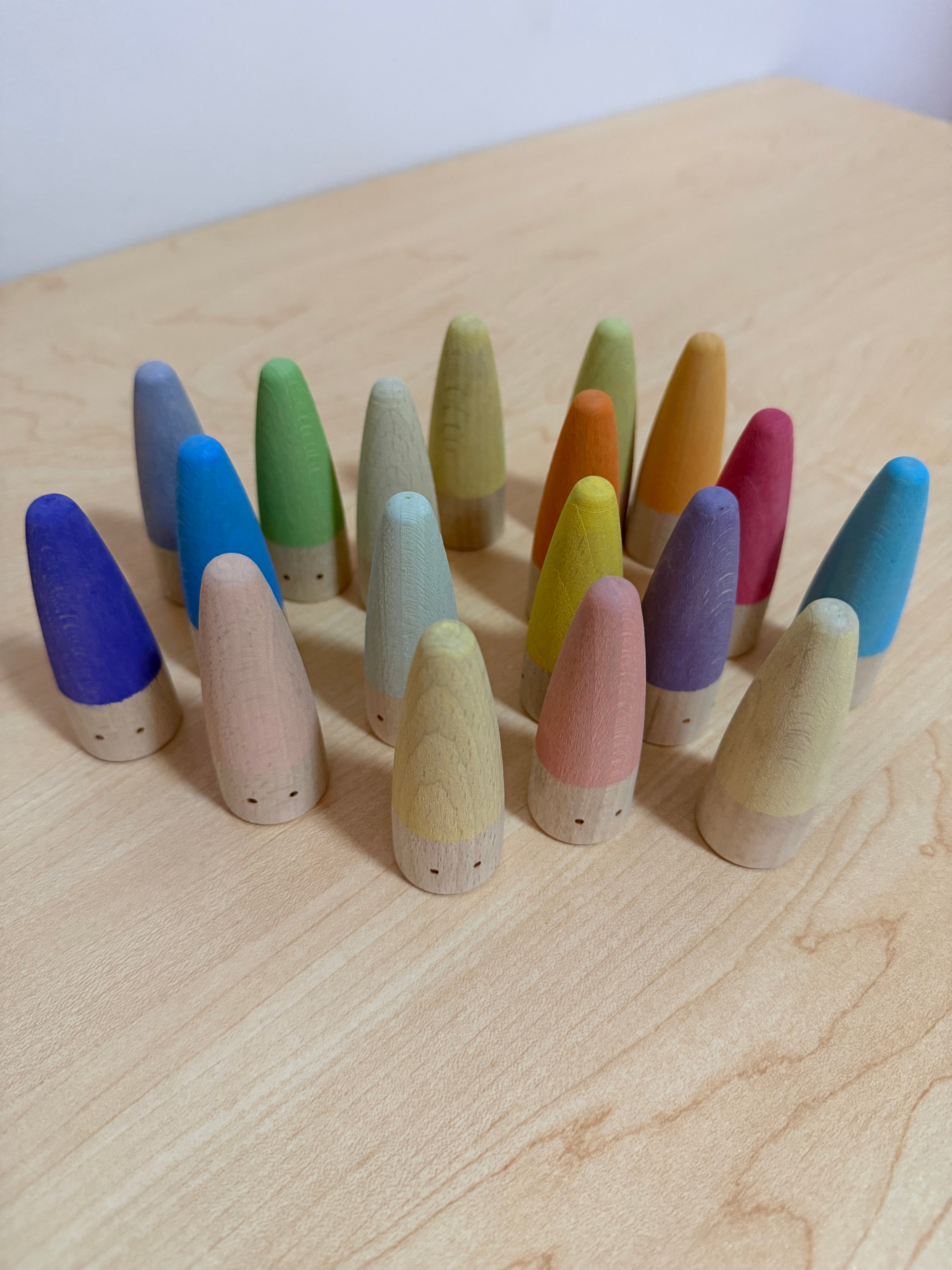 PASTEL CONE GNOMES