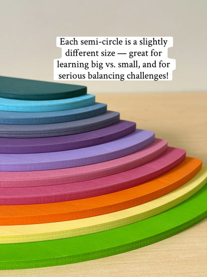 WOODEN SEMI-CIRCLE