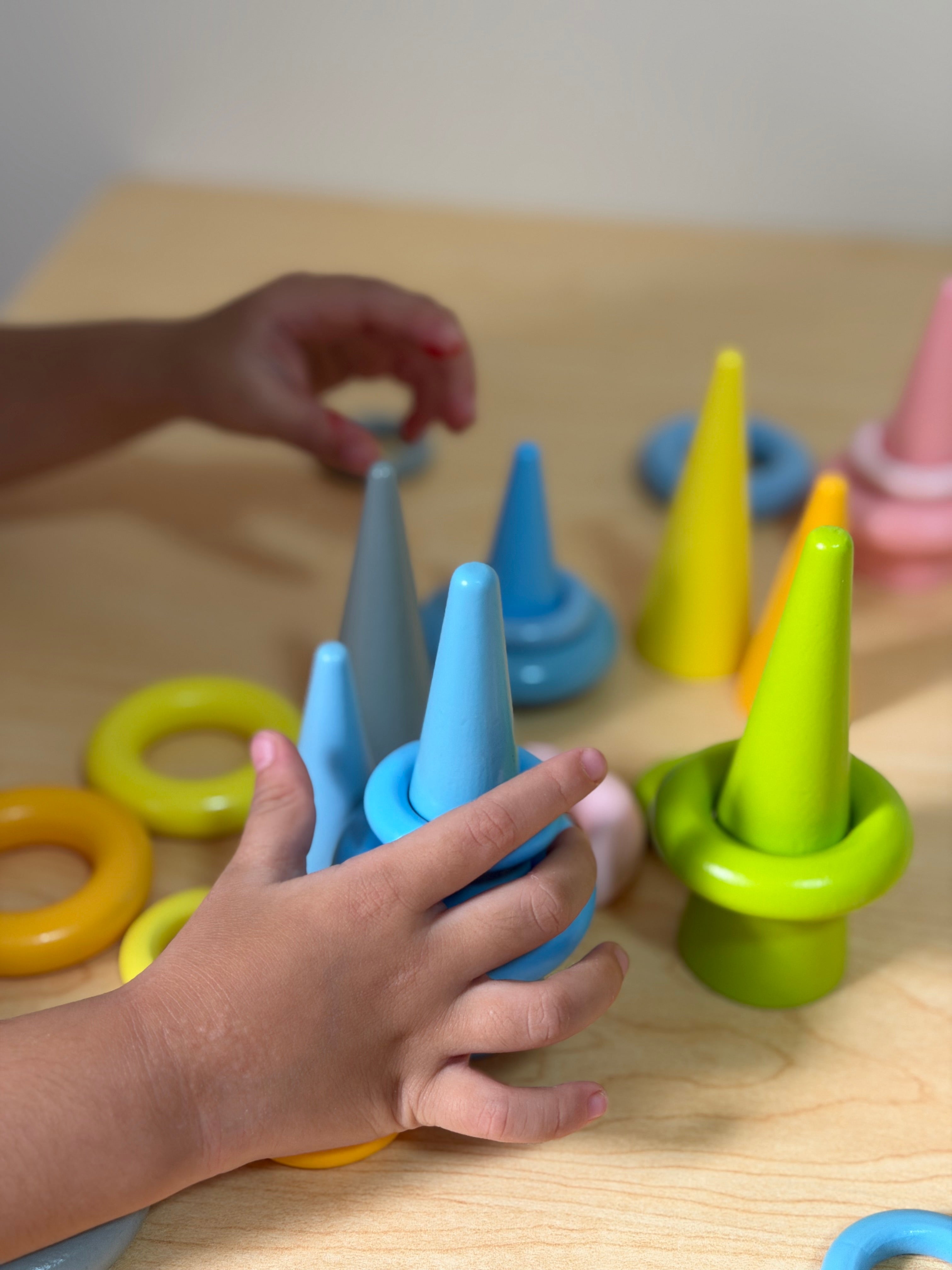 Pastel Ring Toss
