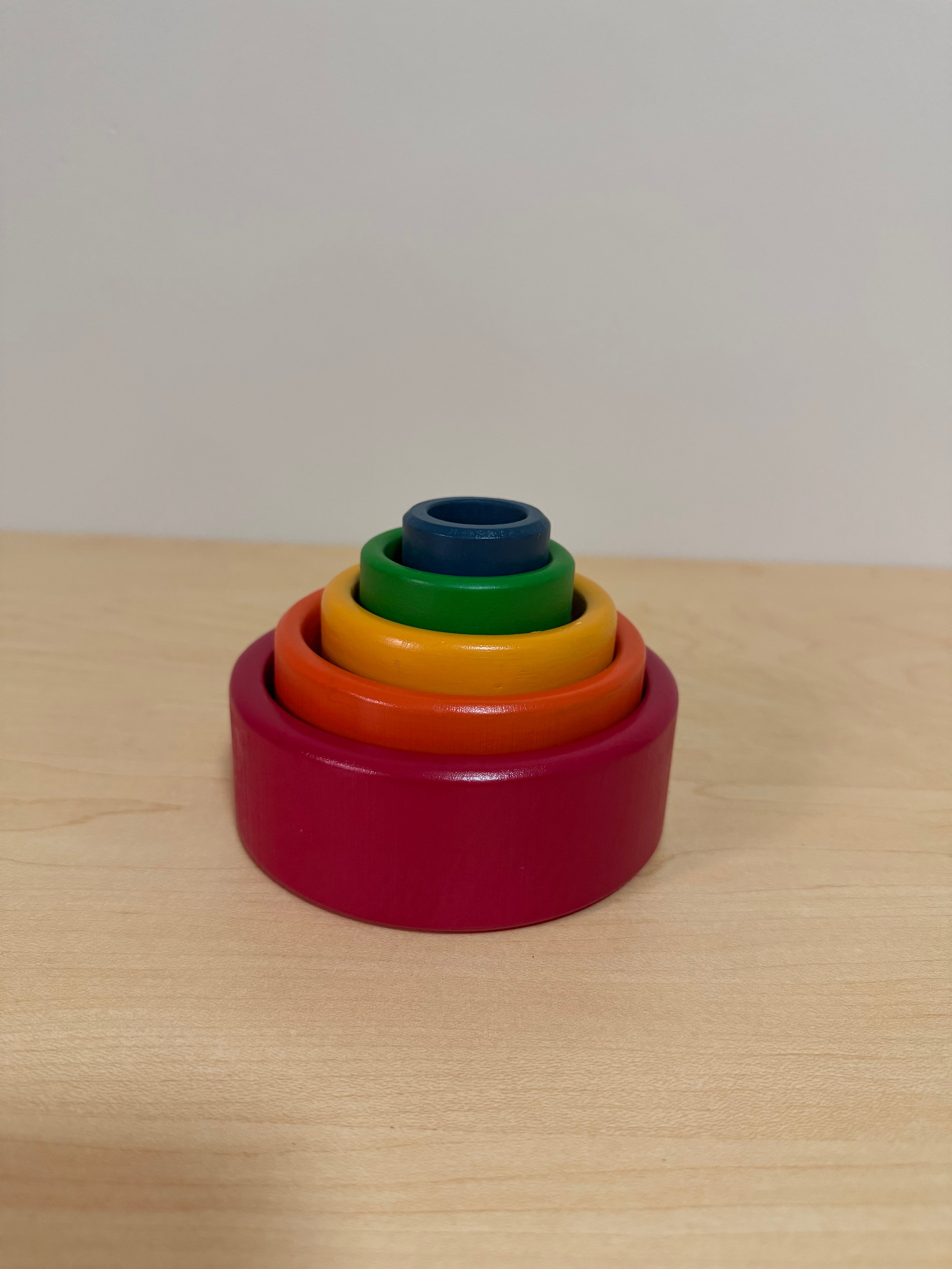 Wood Nesting Bowls