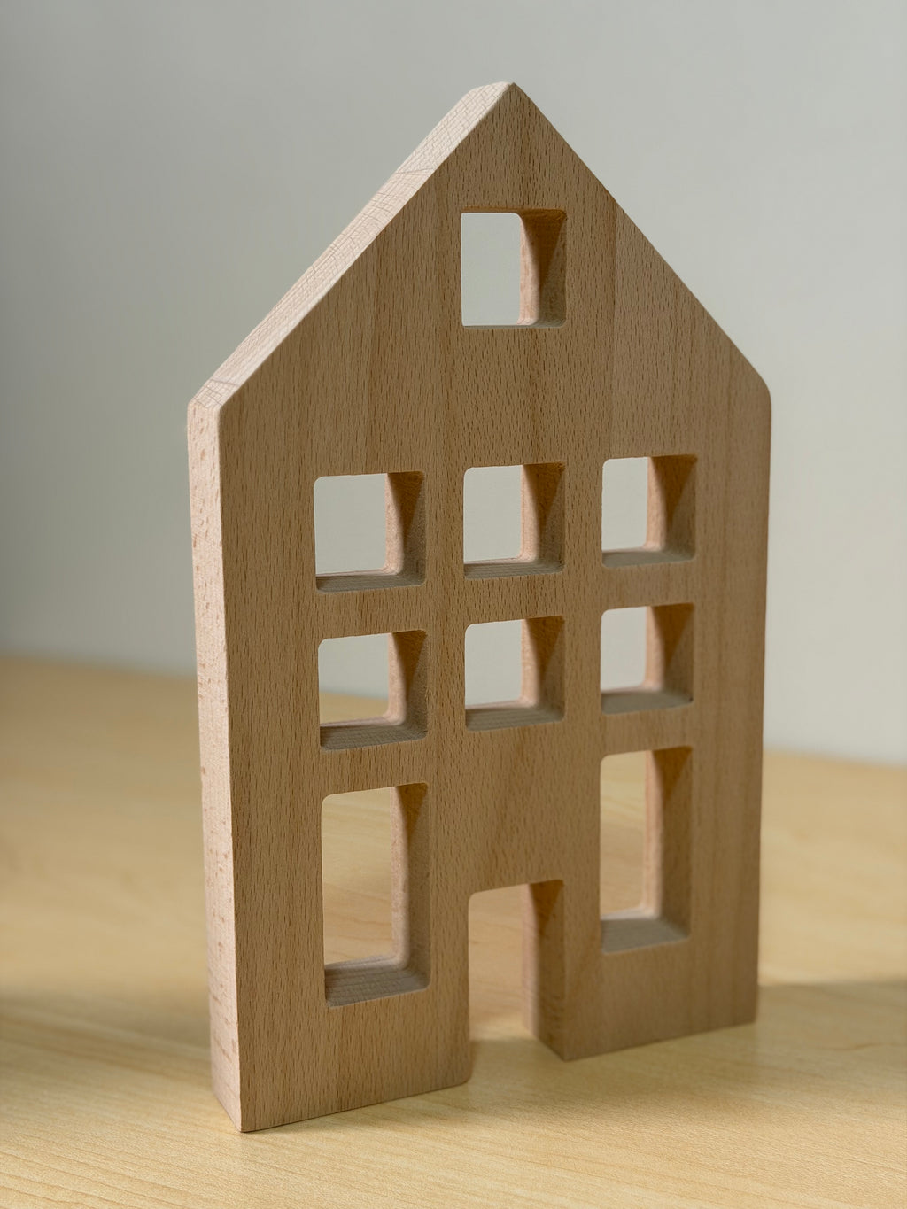 3 STACKING HOUSE BLOCKS