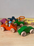 WOODEN CAR SET